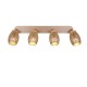 Trio-R81574065 - Bidar - Coffee 4 Spotlight with Wood Accent
