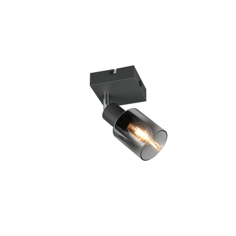 - Cadiz - Anthracite Spotlight with Smoked Ombre Glass Trio-R81781042 - Cadiz - Anthracite Spotlight with Smoked Ombre Glass