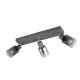 - Cadiz - Anthracite 3 Spotlights with Smoked Ombre Glass Trio-R81783042 - Cadiz - Anthracite 3 Spotlights with Smoked Ombre Glass