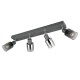 - Cadiz - Anthracite 4 Spotlights with Smoked Ombre Glass Trio-R81784042 - Cadiz - Anthracite 4 Spotlights with Smoked Ombre Glass