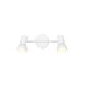 Trio-R81792031 - Cantar - Matt White & Chrome 2 Spotlights