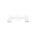 Trio-R81792031 - Cantar - Matt White & Chrome 2 Spotlights