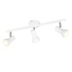 Trio-R81793031 - Cantar - Matt White & Chrome 3 Spotlights