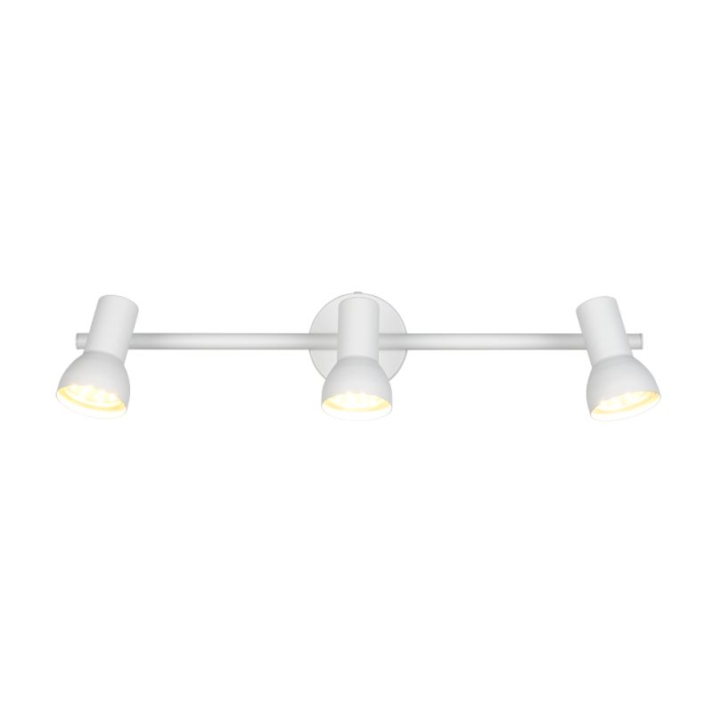 Trio-R81793031 - Cantar - Matt White & Chrome 3 Spotlights