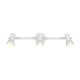 Trio-R81793031 - Cantar - Matt White & Chrome 3 Spotlights