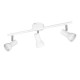Trio-R81793031 - Cantar - Matt White & Chrome 3 Spotlights