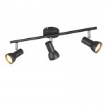 Cantar - Matt Black & Chrome 3 Spotlights Cantar - Matt Black & Chrome 3 Spotlights