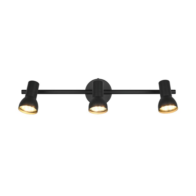 - Cantar - Matt Black & Chrome 3 Spotlights Trio-R81793032 - Cantar - Matt Black & Chrome 3 Spotlights