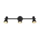 - Cantar - Matt Black & Chrome 3 Spotlights Trio-R81793032 - Cantar - Matt Black & Chrome 3 Spotlights