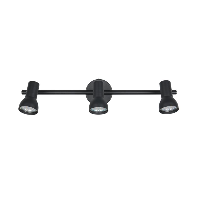 - Cantar - Matt Black & Chrome 3 Spotlights Trio-R81793032 - Cantar - Matt Black & Chrome 3 Spotlights