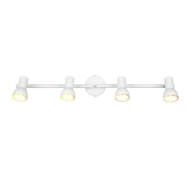 Trio-R81794031 - Cantar - Matt White & Chrome 4 Spotlights