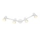 Trio-R81794031 - Cantar - Matt White & Chrome 4 Spotlights