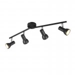 Cantar - Matt Black & Chrome 4 Spotlights Cantar - Matt Black & Chrome 4 Spotlights