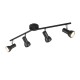 Trio-R81794032 - Cantar - Matt Black & Chrome 4 Spotlights