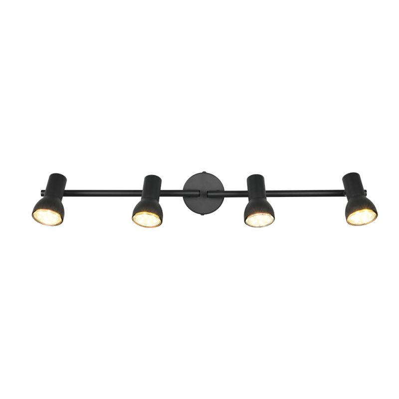 Trio-R81794032 - Cantar - Matt Black & Chrome 4 Spotlights