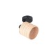 - Aimee - Matt Black Spotlight with Natural Bast Trio-R81851736 - Aimee - Matt Black Spotlight with Natural Bast