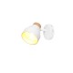 - Valentin - White & Matt Gold Spotlight with Wooden Detail Trio-R81921731 - Valentin - White & Matt Gold Spotlight with Wooden Detail