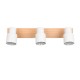 Trio-R81983031 - Pierre - Matt White & Wooden 3 Spotlights