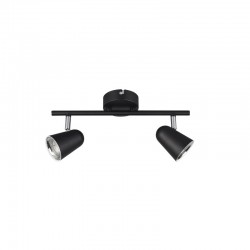 Toulouse - Black & Silver LED 2 Spotlights