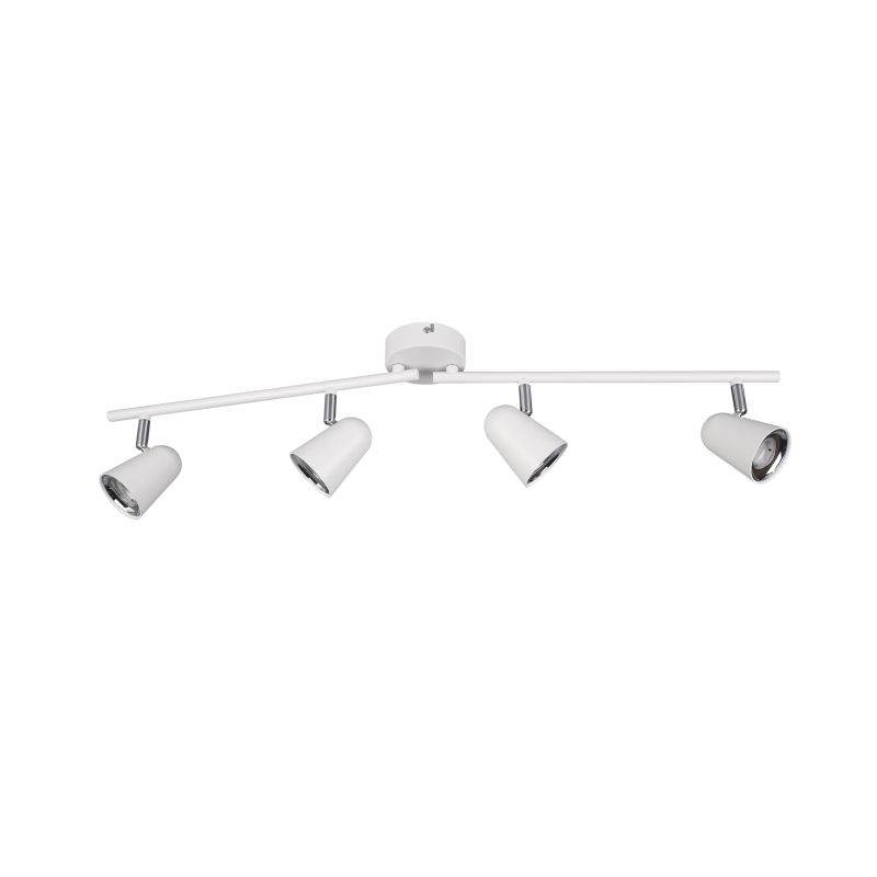 Trio-R82124131 - Toulouse - White & Silver LED 4 Spotlights