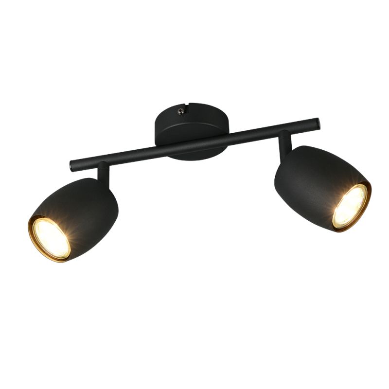 Trio-R86262032 - Nancy - Matt Black 2 Spotlights