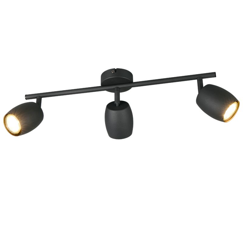 Trio-R86263032 - Nancy - Matt Black 3 Spotlights