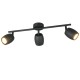 Trio-R86263032 - Nancy - Matt Black 3 Spotlights