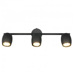 Nancy - Matt Black 3 Spotlights Nancy - Matt Black 3 Spotlights