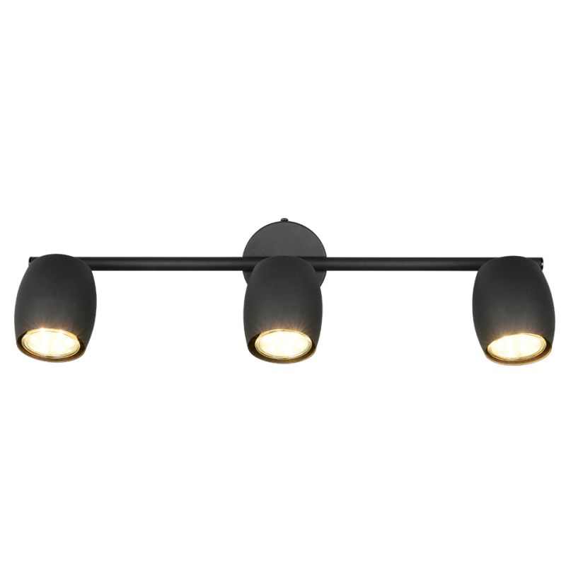 Trio-R86263032 - Nancy - Matt Black 3 Spotlights