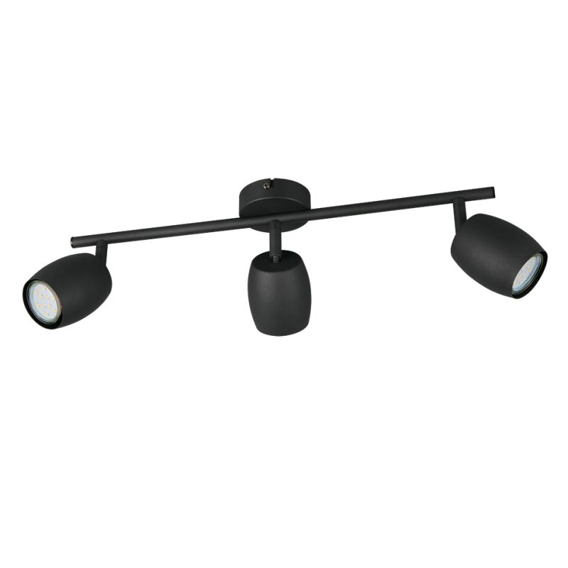Trio-R86263032 - Nancy - Matt Black 3 Spotlights
