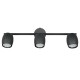 Trio-R86263032 - Nancy - Matt Black 3 Spotlights