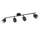 Trio-R86264032 - Nancy - Matt Black 4 Spotlights