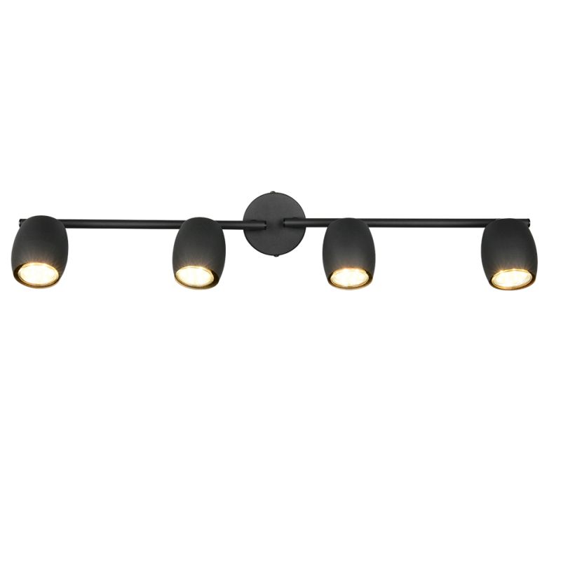 Trio-R86264032 - Nancy - Matt Black 4 Spotlights