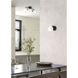 Isla - Matt Black Spotlight with Warm Grey Isla - Matt Black Spotlight with Warm Grey