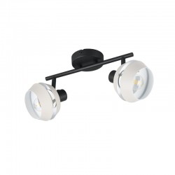 Isla - Matt Black 2 Spotlights with Warm Grey Isla - Matt Black 2 Spotlights with Warm Grey