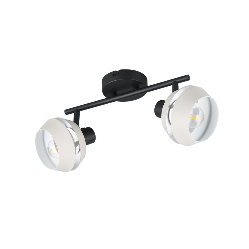 - Isla - Matt Black 2 Spotlights with Warm Grey Trio-R86362076 - Isla - Matt Black 2 Spotlights with Warm Grey