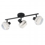 Isla - Matt Black 3 Spotlights with Warm Grey Isla - Matt Black 3 Spotlights with Warm Grey