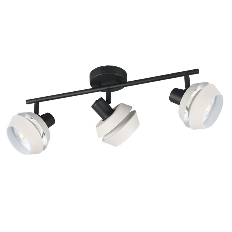 - Isla - Matt Black 3 Spotlights with Warm Grey Trio-R86363076 - Isla - Matt Black 3 Spotlights with Warm Grey