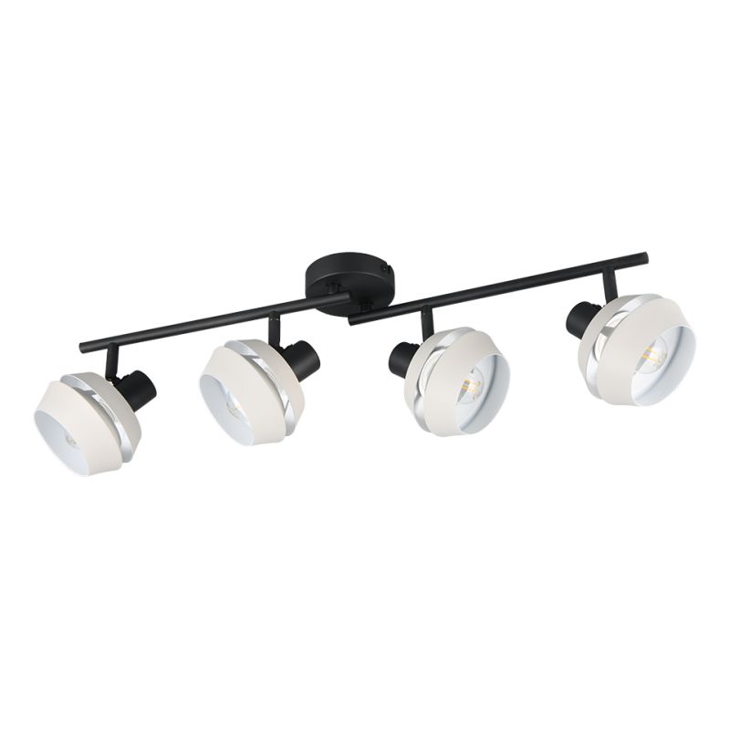 - Isla - Matt Black 4 Spotlights with Warm Grey Trio-R86364076 - Isla - Matt Black 4 Spotlights with Warm Grey
