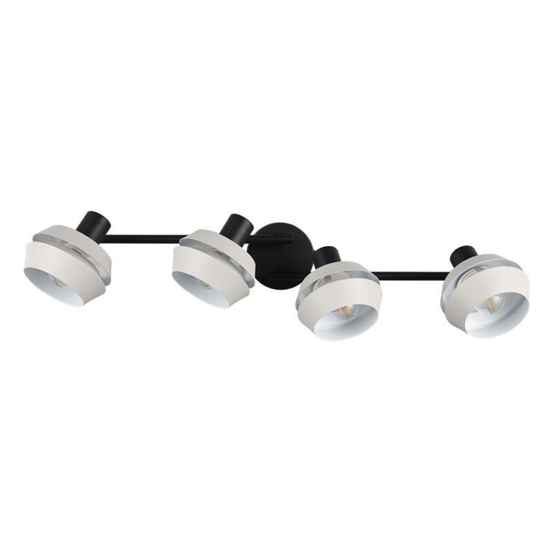 - Isla - Matt Black 4 Spotlights with Warm Grey Trio-R86364076 - Isla - Matt Black 4 Spotlights with Warm Grey