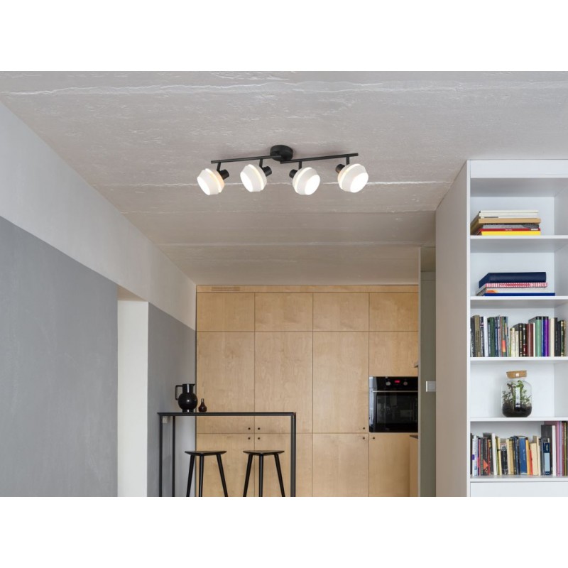 - Isla - Matt Black 4 Spotlights with Warm Grey Trio-R86364076 - Isla - Matt Black 4 Spotlights with Warm Grey