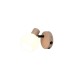 Trio-R86371743 - Boba - Warm Beige Spotlight with White Glass