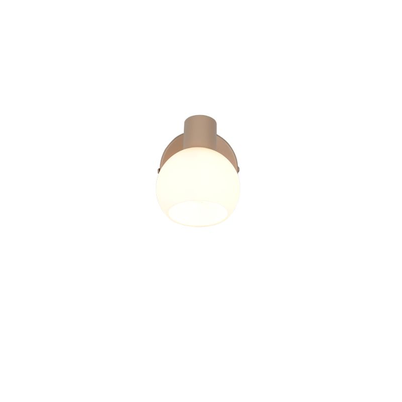 Trio-R86371743 - Boba - Warm Beige Spotlight with White Glass