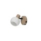 Trio-R86371743 - Boba - Warm Beige Spotlight with White Glass