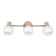 Trio-R86373043 - Boba - Warm Beige 3 Spotlights with White Glass