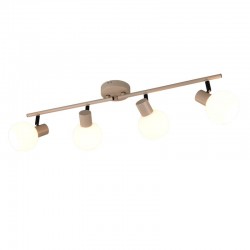 Boba - Warm Beige 4 Spotlights with White Glass Boba - Warm Beige 4 Spotlights with White Glass