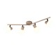 Trio-R86374043 - Boba - Warm Beige 4 Spotlights with White Glass