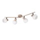 Trio-R86374043 - Boba - Warm Beige 4 Spotlights with White Glass