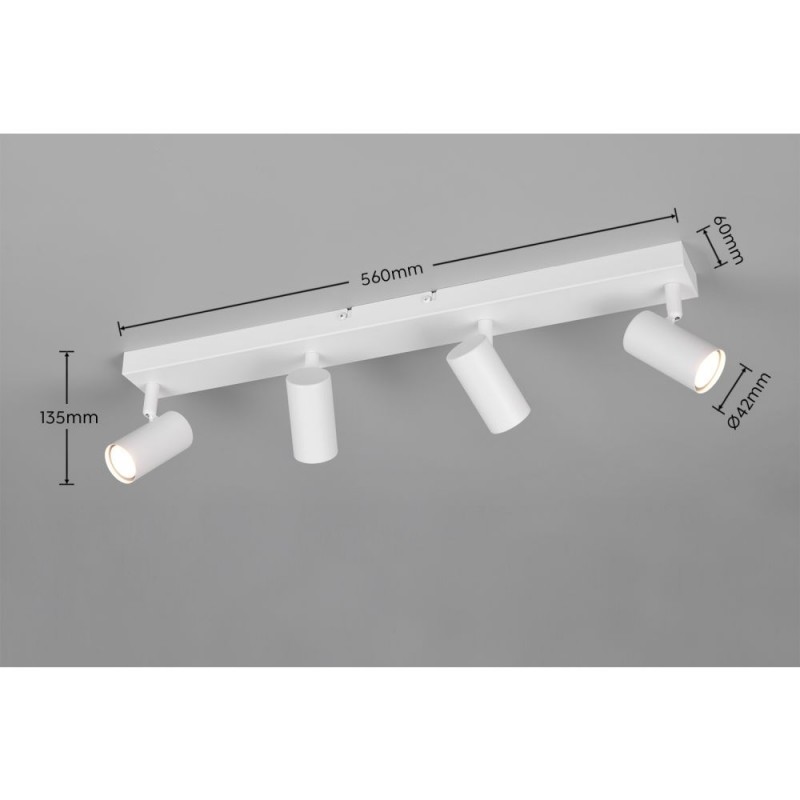 Trio-R86854031 - Taryn - Matt White 4 Spotlights