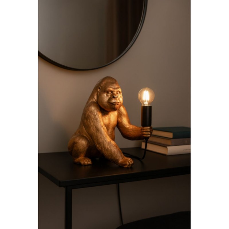 Trio-R56611079 - Kong - Gold Animal Table Lamp
